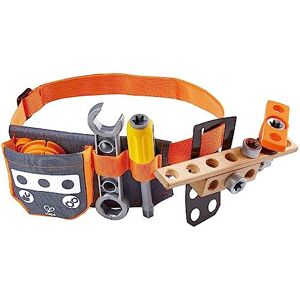 Hape Jouet Ceinture Porte-Outils Bricolage Expériences Scientifiques Jouet en Bois 19 Pièces pour Enfants Filles et Garçons Kit Éducatif Junior Inventor pour Enfant de 4 Ans et Plus - Publicité