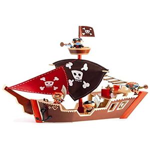 DJECO Arty Toys Ze Pirat Boat - Publicité