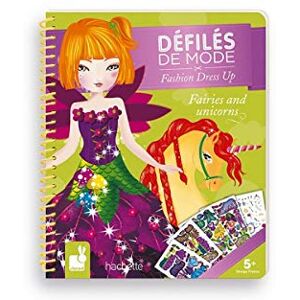 Janod Carnet Défilés De Mode Fées Et Licornes - Publicité