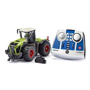 SIKU 6794, Tracteur télécommandé Claas Xerion 5000 TRAC VC, Vert, Métal/Plastique, Télécommande Bluetooth incluse, Possibilité de commande par application mobile - Publicité