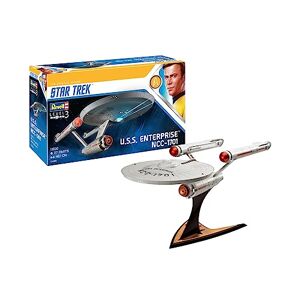 Revell 04991 maquette Star Trek U.S.S. Enterprise Ncc-1701 James KIRK, 1/600, 4991, Blanc - Publicité