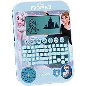 Lexibook -JCPAD200FZi1 Disney Frozen La Reine des Neiges Tablette éducative bilingue, Langues Français/Anglais, Bleu/Violet, JCPAD200FZi1, Medium - Publicité