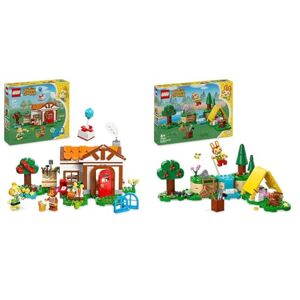 Lego Animal Crossing Marie en Visite, Jouet de Construction Créatif pour Enfants, 2 Minifigurines & Animal Crossing Activités de Plein Air de Clara, Jouet de Construction Créatif pour Enfants - Publicité