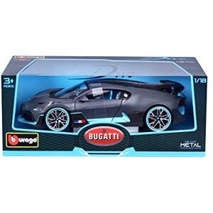 Bburago -1/18 Bugatti DIVO Voiture, 11045, Noir, 1:18 - Publicité