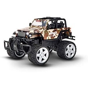 Carrera Jeep Wrangler Rubicon Negro/CAMUFLAJE Does Not Apply Voiture RC, 370162122, Multicolour, One Size - Publicité