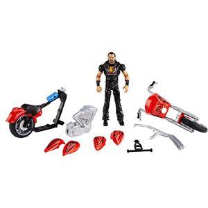 WWE Ultimate Edition Figurine The Rock avec têtes interchangeables, mains  interchangeables et championnat WWE pour enfants de 8 ans et plus