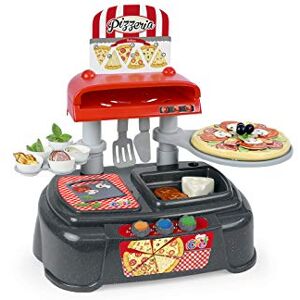 Chicos Le P'tit Chef Pizzeria. Jeu d'Imitation pour Enfant. 37 Accessoires Inclus. +36 Mois. Ref. 83006 - Publicité