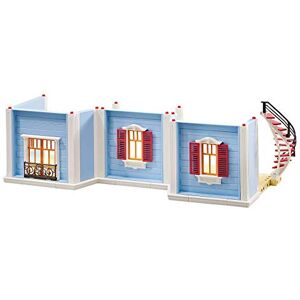 Infantastic® xxl maison de poupée en bois - avec lumières led, 60,5 x 71 x  32,5 cm, 3 étages, grande, meubles et accessoires inclus (16 pièces), pour  poupée de 13 cm - maison de rêve, dollhouse - Conforama