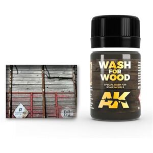 AK Interactive (AK00263) Wash 35 ML – Wash for Wood - Publicité