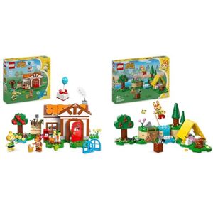 Lego Animal Crossing Marie en Visite, Jouet de Construction Créatif pour Enfants, 2 Minifigurines & Animal Crossing Activités de Plein Air de Clara, Jouet de Construction Créatif pour Enfants - Publicité