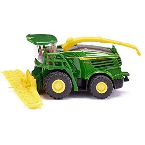 SIKU 1794, John Deere 8500i Forage Harvester, 1:87, Metal/Plastic, Green, Removable corn header, Movable fuel pipe, Trailer hitch - Publicité