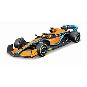Bburago Formula 1 MCLAREN F1 MCL 36 (2022) with Helmet Norris 1:43 Scale Die-Cast Collectible Race Car - Publicité