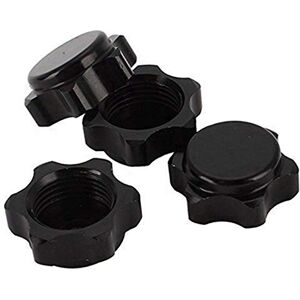 Jowsst Lot de 4 cache-moyeux de roue en aluminium 17 mm Écrou hexagonal pour voiture RC 1/8 Noir - Publicité