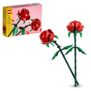 Lego Creator Les Roses, Set de Composition Florale pour Filles et Garçons Dès 8 Ans, Compatible avec Bouquet de Fleurs (10280), pour Fête des Mères, Décoration de Maison 40460 - Publicité