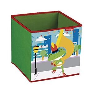 Boite de rangement Fisher Price Grenouille 31x31cm - Publicité