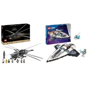 Lego Icons Dune Atreides Royal Ornithopter, Set de Collection pour Adultes & City Le Vaisseau Interstellaire, Jouet de Construction de l'espace, Cadeau pour Garçons et Filles Dès 6 Ans - Publicité