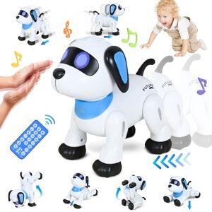 FORMIZON Chien Robot pour Enfants, Robot Telecommande, Robot Programmable Danse Chante, Jouet Intelligent Robot Pet, Cadeaux Créatifs pour Garçons et Filles 3-12 Ans - Publicité