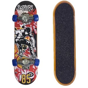 Jhcozkas Finger Skate Deck, Créatif Mini Skate Doigt, Jouet Antidérapant, Facile À Utiliser, Doigt De Démarrage pour Skateboard, Piquet Skateboard pour Enfantss - Publicité