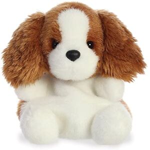 Aurora World- Aurore , 33533, Palm Pals Lady Cocker Spaniel, 13cm, Peluche, Marron & Blanc - Publicité