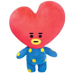 Aurora Produits Officiels BT21 signés World, Peluche Tata, Moyen modèle, 61319, Bleu et Rouge - Publicité