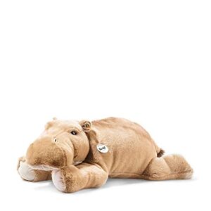 Steiff Hippopotame Mocky, 085352, Gris/Marron, 80 cm - Publicité