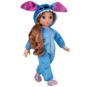 Jakks Pacific Disney ILY 4EVER Poupée Disney ILY Stitch 45 cm Licence Officielle Lilo & Stitch Poupée Articulée Cheveux Blond Bouclés Grenouillère Stitch et Accessoires Inclus Cadeau Enfant 6 Ans + - Publicité