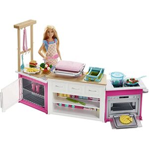 Barbie Coffret Cuisine à Modeler, FRH73 - Publicité
