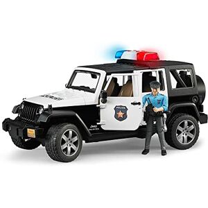 bruder Jeep Wrangler USA politie met figuur - Publicité