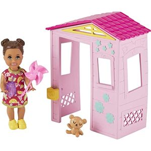 Barbie Mattel  Skipper Babysitters Inc. Toddler Girl Doll and Playhouse Playset - Publicité