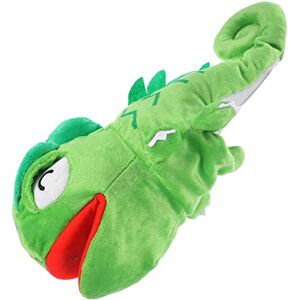 Toyvian Caméléon Marionnette Enfants Main Marionnette Animal en Peluche Lézard Jouet en Peluche Lézard Marionnette Enfants Lézard Marionnette pour Raconter des Histoires avec Bouche - Publicité