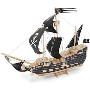 Quay Pirate Ship, Kit de Construction en Bois FSC - Publicité