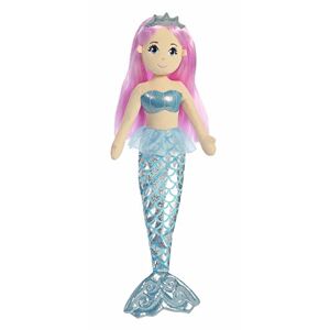 Aurora , 33085, Sea Sparkles Crystal, 46 cm, Peluche, Bleu et Rose - Publicité