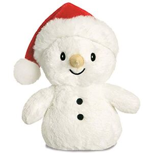 Aurora , 74098, Glitzy Tots Bonhomme de Neige, 20 cm, Peluche, Blanc - Publicité