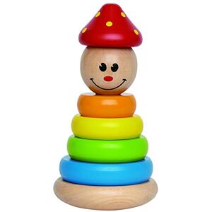 Hape E0400 Clown Stacker Wooden Activity Toy for Toddlers - Publicité