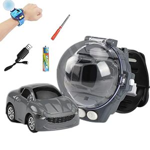 TiSkying Mini montre à distance pour voiture Jouet télécommandé 2,4 GHz Voiture jouet télécommandée avec lumière LED Cadeau d'anniversaire de Noël pour garçons et filles - Publicité
