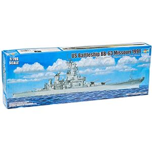 Trumpeter 05705 modèle Kit de Cuirassé USS Missouri BB 63 1991 - Publicité