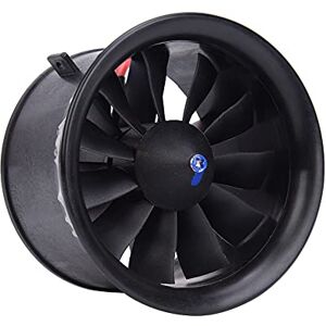 ZLXHDL Ventilateur Canalisé DF 64mm EDF 12 Pales Avec équilibre De Moteur Sans Balais KV3900/KV3500 RC Testé Pour les Accessoires D'avion Modèle RC(KV3900 3S EDF 64) - Publicité