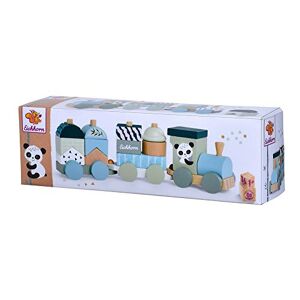 Simba Eichhorn Panda Train Bois 13 Cubes Dès 12 Mois 100003804 - Publicité