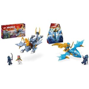 Lego Ninjago Le Jeune Dragon Riyu, Set de Jeu avec 3 Minifigurines de Ninjas & Ninjago L’Attaque du Dragon Rebelle de NYA, Set de Ninja avec Jouet de Dragon et Figurines incluant NYA - Publicité