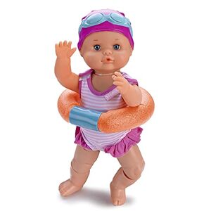 Nenuco Swimmer, ce jouet amusant nage comme un vrai bébé, bouge ses jambes dans l'eau, résiste à l'eau du bain et de la piscine, dispose d'un accessoire de flottaison churro. CÉLÈBRE (700014071) - Publicité