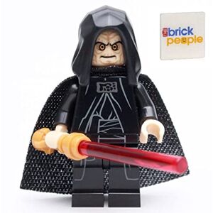 Lego Star Wars: Emperor Palpatine with Red Lightsaber and Open Hood - Publicité