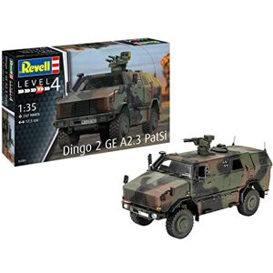 Revell 03284 Maquette de Voiture Militaire Dingo 2 A3.1, 1/35 - Publicité