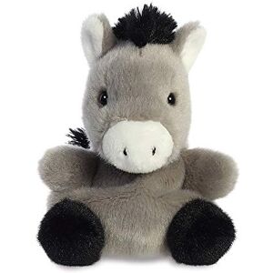 Aurora World , 33529, Palm Pals Eli l' âne, 13 cm, Peluche, Gris - Publicité