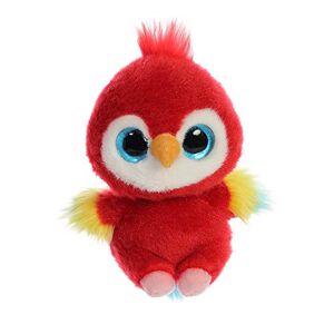 Aurora YooHoo Lora Scarlet Macaw Peluche 5In 61084 Rouge - Publicité