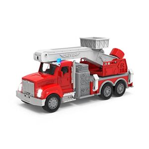 TOYABI Camion de Pompier Enfant Jouet avec Lumières Sons, Voiture Pompier  Jouets avec éChelle Rotative De Sauvetage Extensible Construction Cadeaux