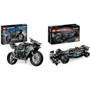 Lego Technic La Moto Kawasaki Ninja H2R, Jouet de Construction pour Enfants, Set à Collectionner & Technic Mercedes-AMG F1 W14 E Performance Voiture de Course Jouet pour Enfants - Publicité