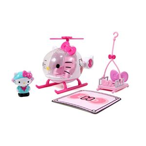 Simba Hello Kitty Hélicoptère 1 Figurine Incluse Pare-Brise Ouvrable Dès 4 Ans 253243000 - Publicité