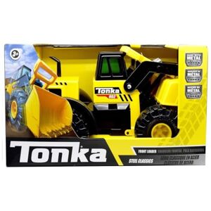 Tonka Steel Classic Front Loader, Dumper Truck Toy for Children, Kids Construction Toys for Boys and Girls, Vehicle Toys for Creative Play, Toy Trucks for Children Aged 3 + , Yellow - Publicité