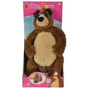 Smoby Simba 109309893A Masha Peluche Michka 43 Cm Marron - Publicité