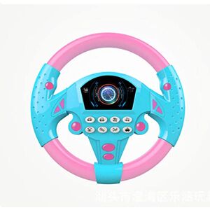 smashing Volant bébé   Volant pour enfants avec musique et lumière,Jouet de volant lumineux jouets pour bébés pour siège arrière de voiture, bébés jouets éducatifs précoces pour les âges 1-8 garçons - Publicité